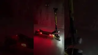 Kugoo Kirin G3 pro Самокатчики всем здрасьте ночной вид достойный! + фара Арктик дополнила самик !