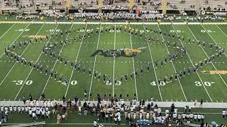 Miles College Marching Band Halftime at Alabama State