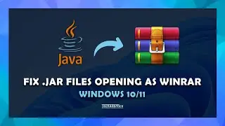 How To FIX Jar Files Opening As Winrar | (Tutorial)