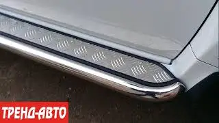 Пороги с площадкой Renault Duster Эстонец