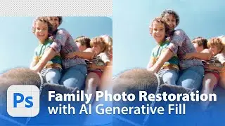 Fix Old Family Photos with Photoshop Generative Fill