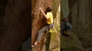 Taking falls from a scary British highball climb 