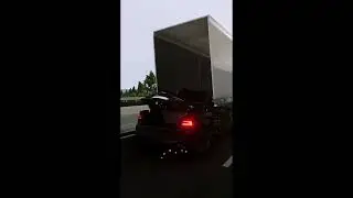 Audi Rs5 crash in 250km (BeamNG.drive) #shorts