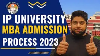 IP University MBA Admission Process 2023🔥 CAT CMAT CET Colleges Fees complete Details