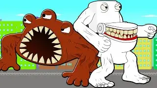 ALL SERIES 1 SEASON POOPS VS TOILETS 1-8 💩🆚🚽 Cartoon Animation