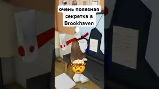 очень полезная секретка в Brookhaven #роблокс #roblox #brookhaven #брукхейвен #рекомендации #fyp