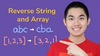 How to Reverse String and Reverse Array (Iterative and Recursive)