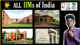 🔥All IIMs of India🇮🇳|Educational Research 🌟|#iims #indianinstituteofmanagement #meyyappan #iimlogo