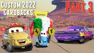 All Custom Disney Cars Diecast Packages I've Made So Far - January 2022 Recap