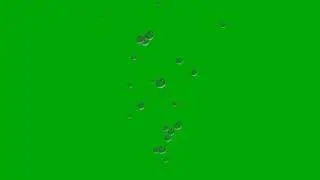 SODA WATER BUBBLE GREEN SCREEN