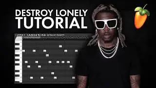 HOW to make DESTROY LONELY Type Beats (FL Studio)