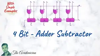 [COA 55] 4 Bit - Adder Subtractor