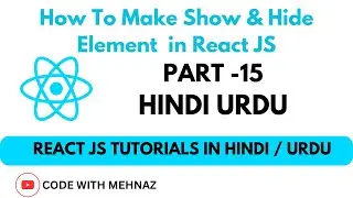 How To Make Hide And Show Element in React Js