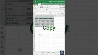 Transpose करे/Vertical to Horizontal and Horizontal to Vertical in Excel || 
