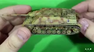 Покраска модели Jagdpanzer IV 1:72