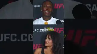 Israel Adesanya on his favorite victory celebration and emote LOL 