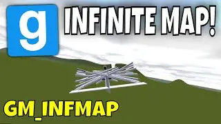 INFINITE MAPS ARE HERE - Garry's Mod Map Review: GM_InfMap - Infinite Map Base