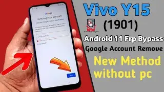 Vivo Y15 (1906)  frp unlock / Google Account Bypass 2021