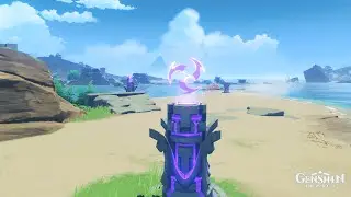 Genshin Impact 2.1 Inazuma Investigate the ancient ruins - Electro Pillar