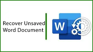 How to recover unsaved word document when computer shuts down || Word file recovery