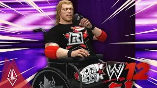 WWE 12 Road To Wrestlemania - Outsider Story RTWM Part 5 - RATED R WHEELCHAIR?!