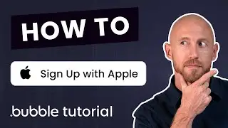 Add Apple Login to Your Bubble App - Bubble.io Tutorial