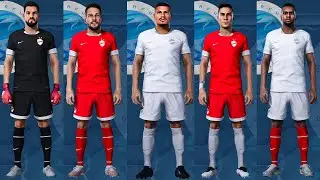 PES 2021 - TODAS FACES E UNIFORMES DO VILA NOVA NO PATCH MARFUT 3.1