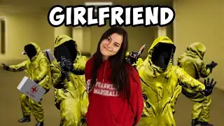 Bodyguards Protect Her in the Backrooms