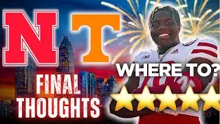 David Sanders & Nebraska FINAL THOUGHTS | Michael Terry Visiting Again? | Husker Football Recruiting