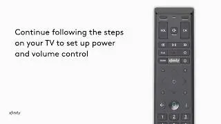 Xfinity X1 Voice Remote Setup (XR15)