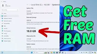 How to Increase 18 GB Virtual Memory on Windows 11 for Gaming 2025 | Geek Help