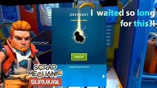 Finally doing some clothing box openings!! Scrap Mechanic
