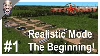 Workers & Resources: Soviet Republic - Update 0.8.9.17 Realistic Mode A New Beginning #1.