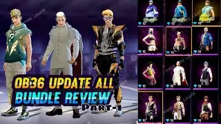 OB36 All Bundles review | Potential Booyah Day 2022 Bundle | Double Trouble Bundle | Free Fire Leaks