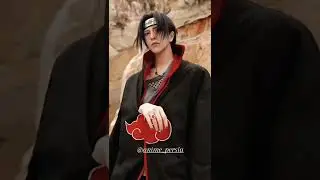 Itachi in real life #naruto #tiktok #cosplay