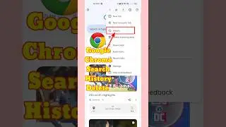Chrome history Delete Kaise Kare Mobile 💯|| Google ki History kaise delete kare || 