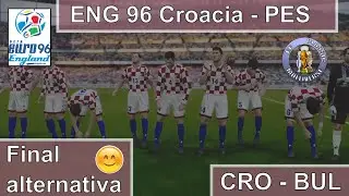 Euro England 96 Croatia - Bulgaria - Alternative Final - PES 2021 Gameplay Retro Classic