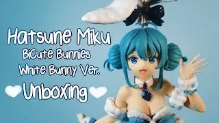 Hatsune Miku BiCute Bunnies White Bunny Ver. Unboxing | Anime Figure