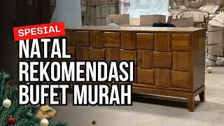 SPESIAL HARI NATAL BUFFET MINIMALIS REKOMENDASI  FURNITURE JEPARA