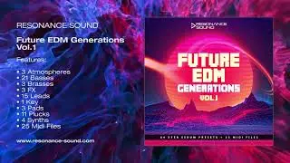 Future EDM Generations Vol.1 for Serum | Presets for Xfer Serum Synthesizer