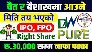 upcoming ipo in nepal | wean nepal laghubitta fpo | ipo news latest