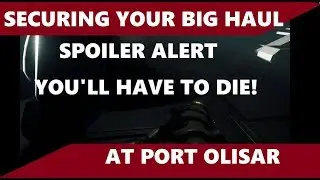 Star Citizen Exploit -  How to save your cargo if you fly a BIG SHIP!