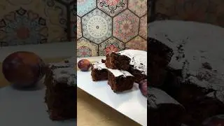 Восхитительный ШОКОЛАДНО-СЛИВОВЫЙ ПИРОГ! 🍫🍑 Попробуйте этот РЕЦЕПТ!