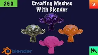 29: Creating Meshes With Blender