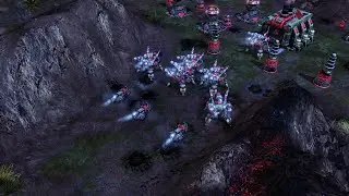 Shocking Walkers | Rejuvenation Mod, Red Alert 3, 1v1 Vs Brutal Ai, 2022