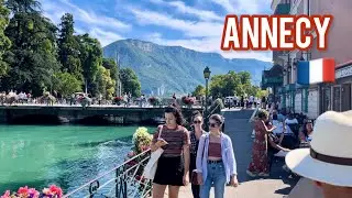 Annecy, France 🇫🇷 Walking Tour September 7, 2024 4K 60fps