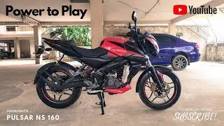 PULSAR NS 160 | Dual Disc Brake Motorcycle
