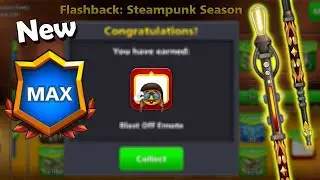 8 Ball Pool Pool Pass Level Max 😍 Steampunk Season New