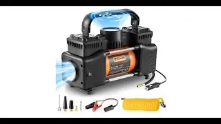 SECURIDE 12V Air Compressor Heavy Duty Pump for Car