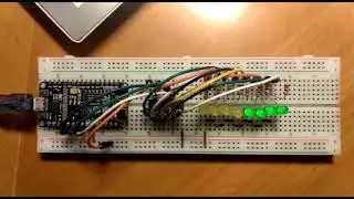 ESP8266 NodeMCU - Using 74HC595N Shift Register